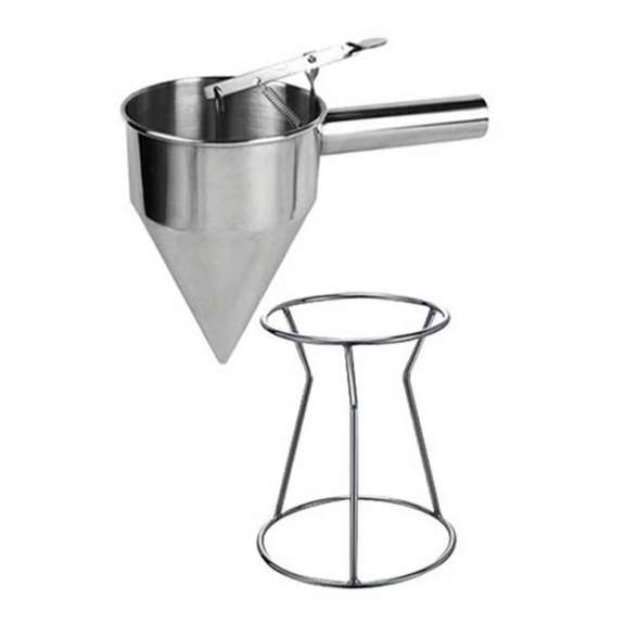 Stainless Steel Cone Funnel Batter Dispenser
