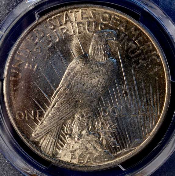 1924 Peace Silver Dollar PCGS MS63.