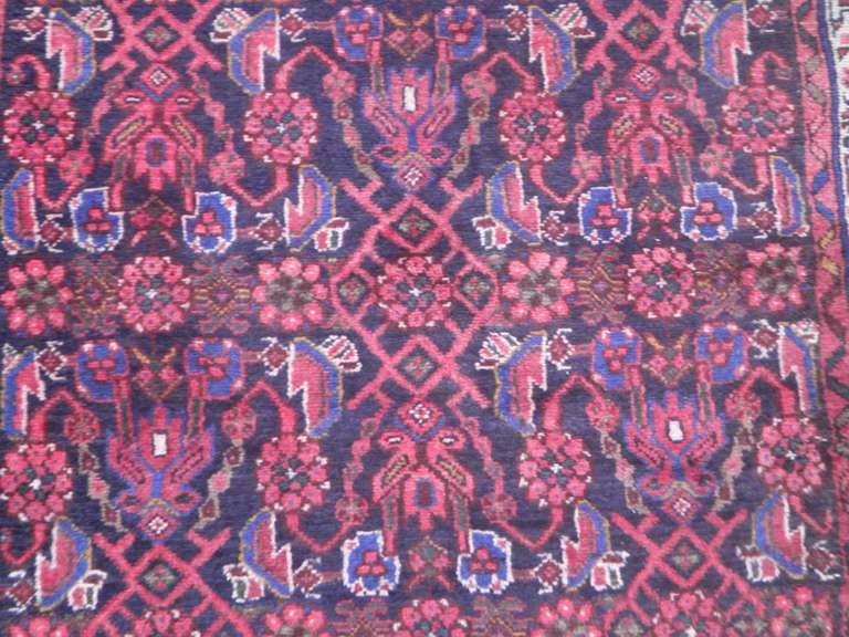 Semi Antique Persian Malayer 12.10x3.7 12.10x3.7