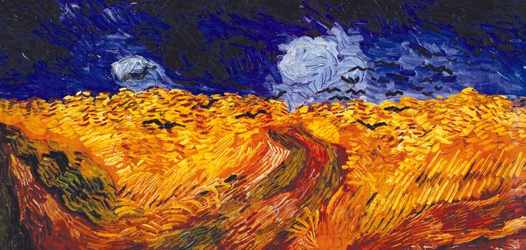 Vincent Van Gogh Wheatfield With Crows