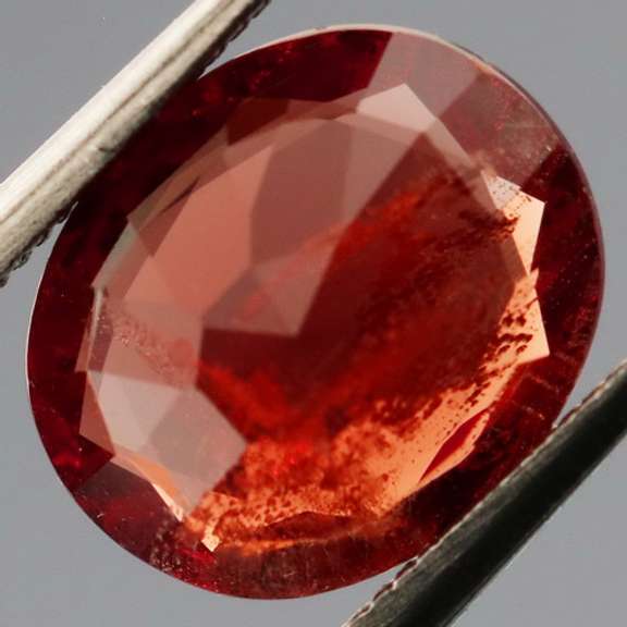 Pendant cut 2.15ct rare Amber Spinel