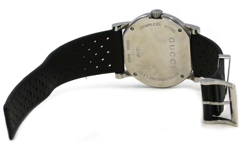 Gucci G Watch w Black Strap