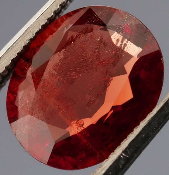 Pendant cut 2.15ct rare Amber Spinel