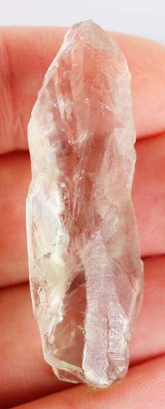 Large 44.25ct green Amethyst vein