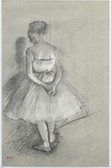 EDGAR DEGAS (AFTER) THE BALLERINIA 1922  DEGAS (AFTER) THE BALLERINIA
