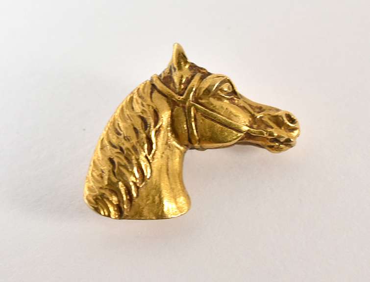 Exquisite 18k Horse Stickpin