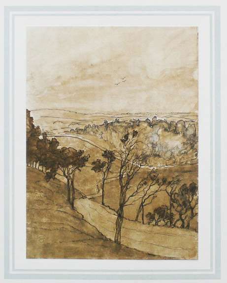 EDGAR DEGAS (AFTER) PAYSAGE DE I'ORNE 1922