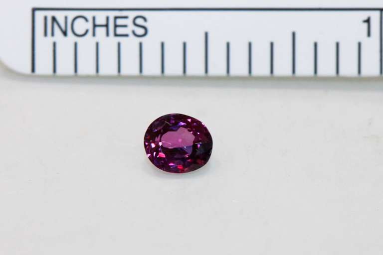 Unusual Vivid Purple Sapphire