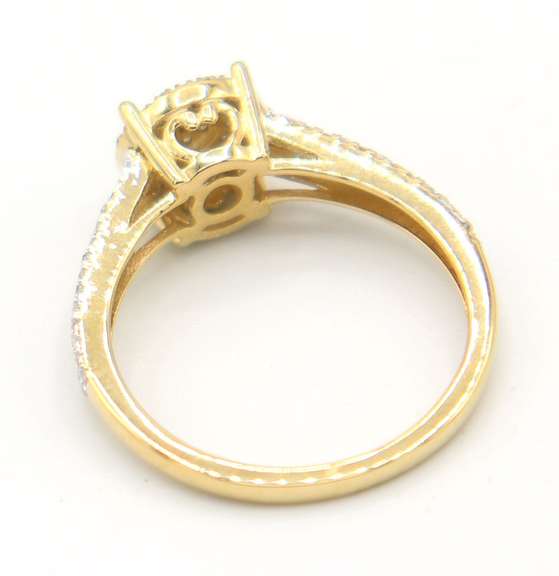Fancy Yellow Gold Diamond Ring