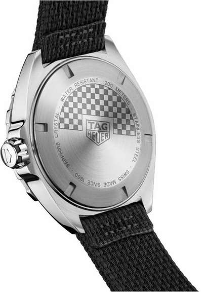 Tag Hauer Swiss Orange Dial Scratch Resistant Sapphire. New In Box.