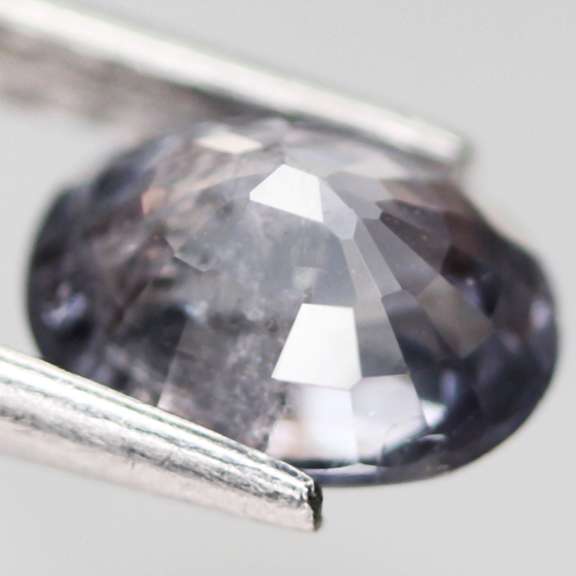 Rare 1.53ct untreated silver-blue Spinel