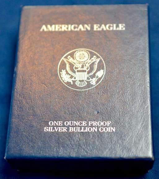 2002 Proof American Silver Eagle.