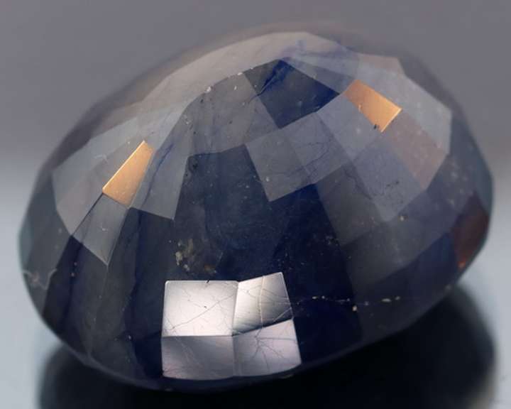 Giant 80.24ct bi-color Sapphire