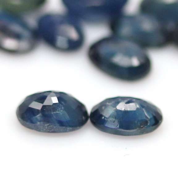 Heated! 8.74ct Royal blue Sapphire set from Madagascar
