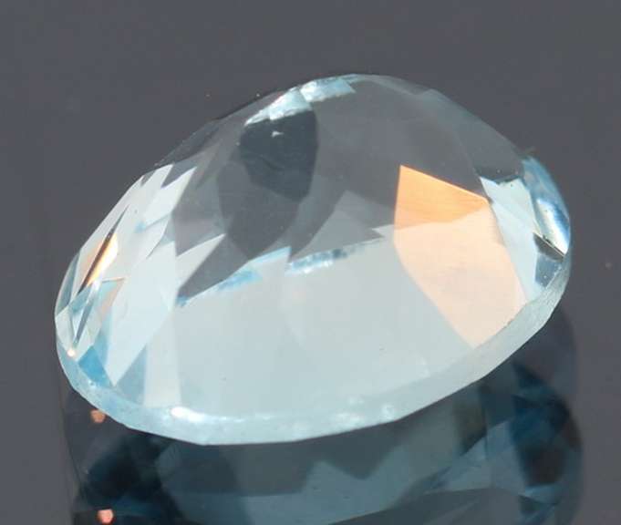 High fire! 5.12ct sky blue Topaz