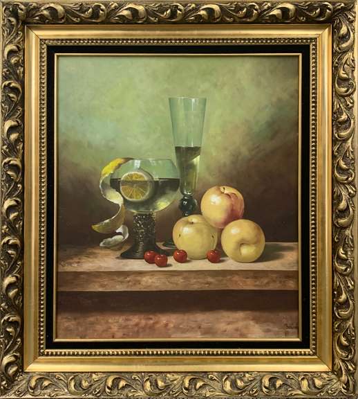 Still Life Original Oil on Canvas