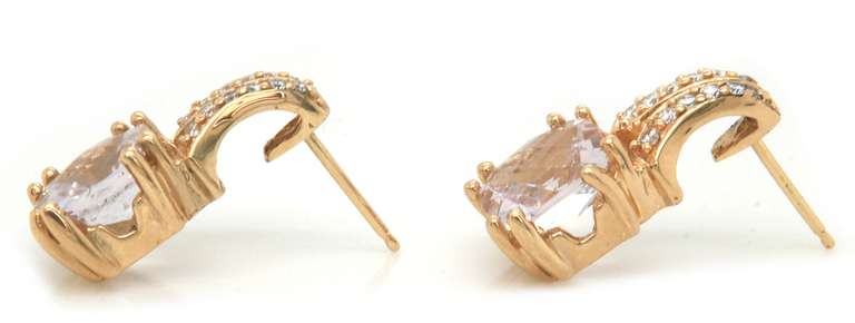 Dreamy Rose De France Earrings