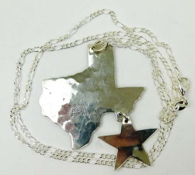J. Slifka Sterling Texas Pendant & Chain