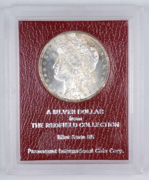 MS65 1897-S Morgan Silver Dollar - Redfield Collection - Graded PICC
