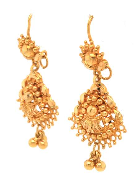 Incredible 22kt Dangle Earrings