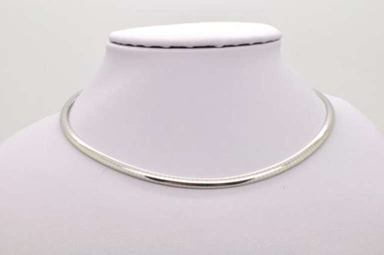 14 KT ITALY LADIES OMEGA NECKLACE