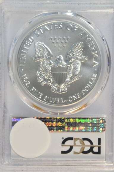 Flawless PCGS MS70 graded 2018 First Strike Silver Eagle