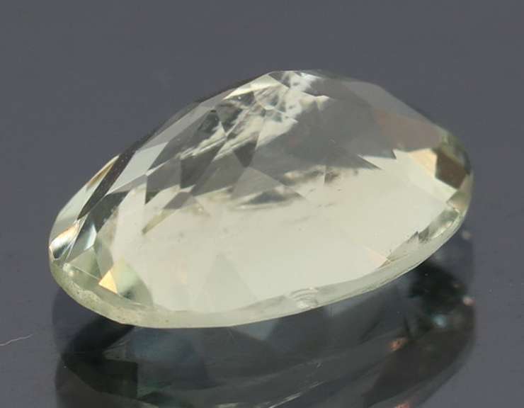 Brilliant 5.17ct natural platinum green Amethyst
