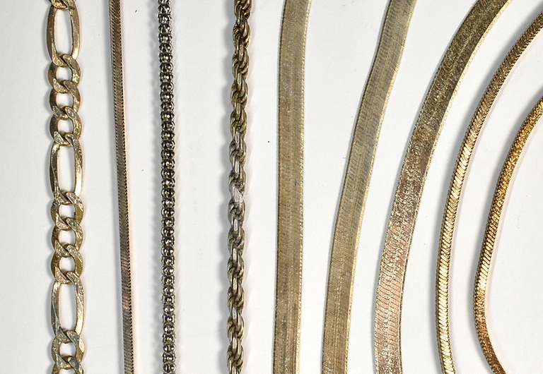 Useful Group of 7 Sterling Necklaces