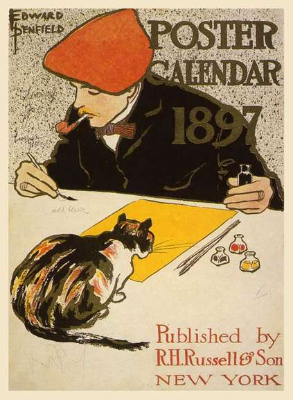 Edward Penefeild Poster Calender 1897