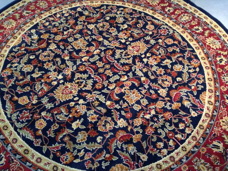FABULOUS ALLOVER DESIGN 6 Ft ROUND RUG
