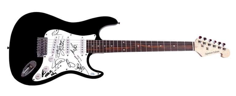 Todd Rundgren Otis Taylor Sam Moore Bettye Lavette Plus Signed Guitar ACOA