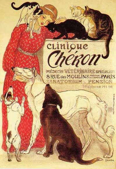 Theophile A Steinlen Clinique Cheron