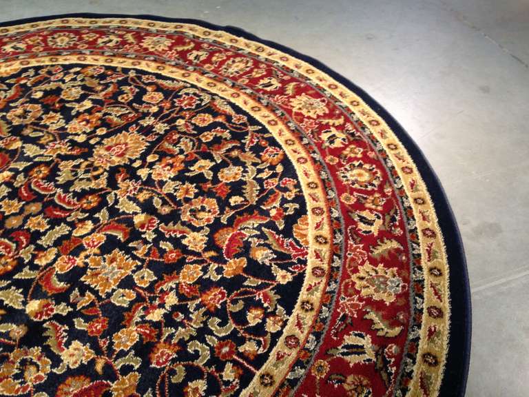 FABULOUS ALLOVER DESIGN 6 Ft ROUND RUG