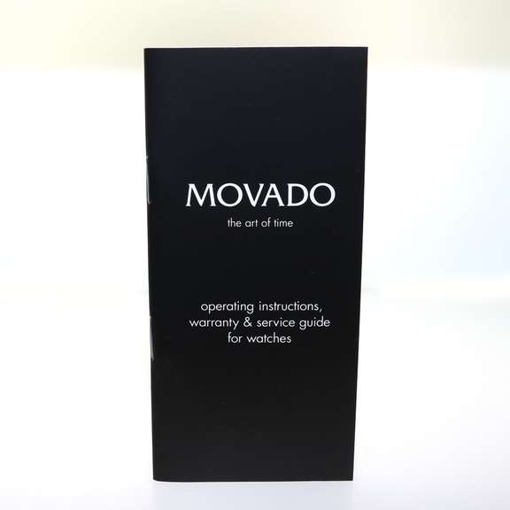 Movado Stainless Steel Two Tone Watch