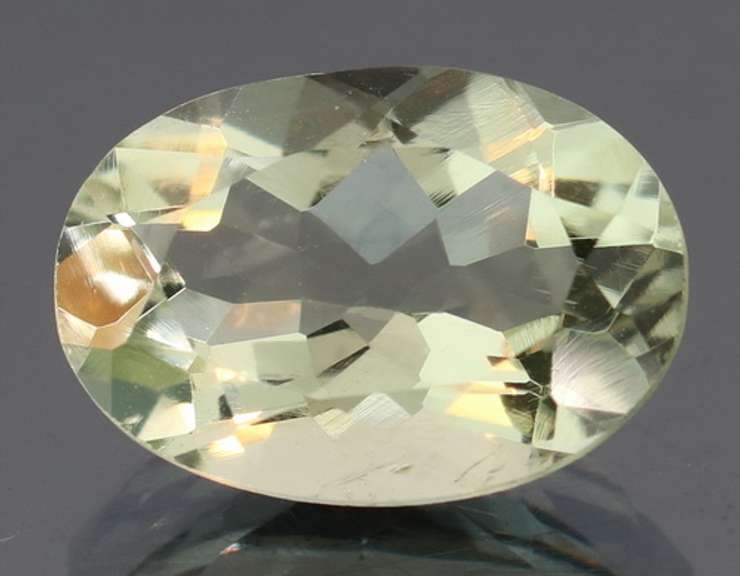 Brilliant 5.17ct natural platinum green Amethyst