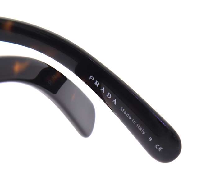 Prada Brown Round Sunglasses