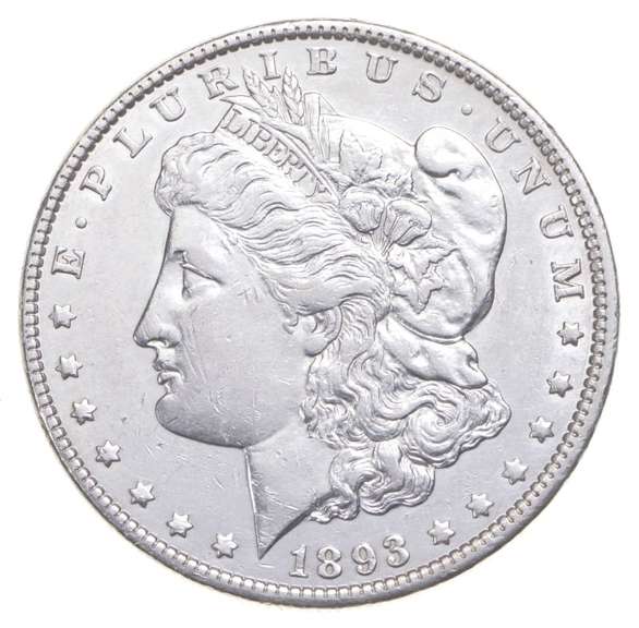1893 Morgan Silver Dollar