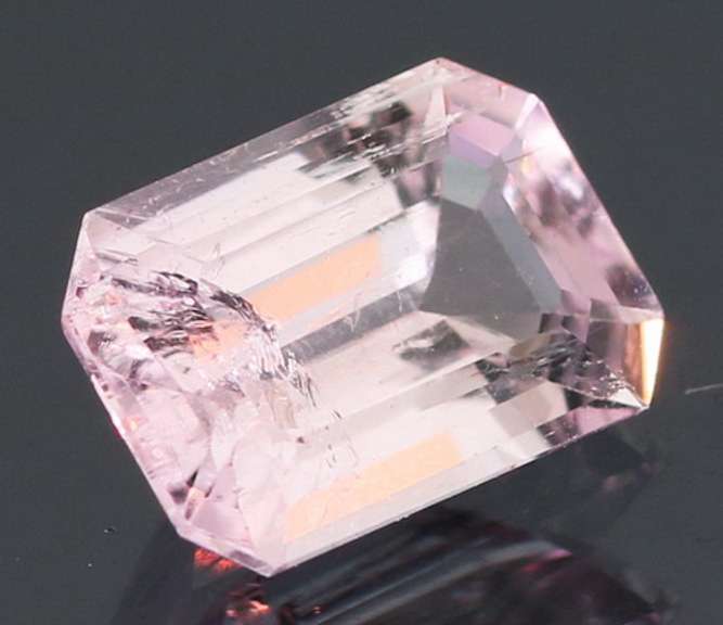 Real 1.32ct untreated platinum pink Morganite