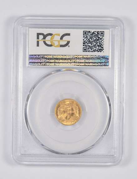 MS64+ 1889 $1.00 Indian Princess Head Gold Minor Variety - DDR - PCGS