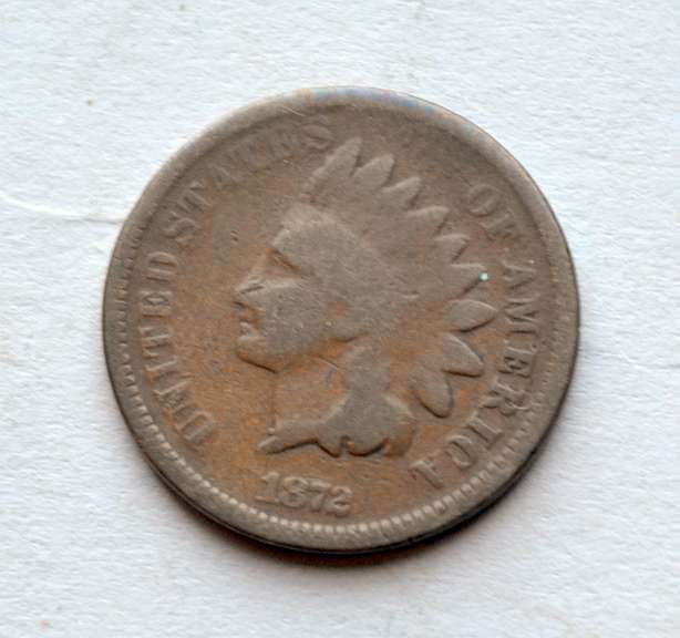 1872 Indian Head Cent