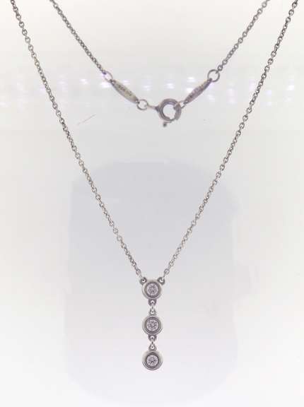 Tiffany & Co Elsa Diamond by Yard Drop Necklace