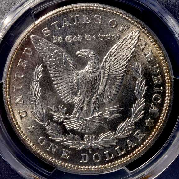 1880-S Morgan Silver Dollar PCGS MS65.