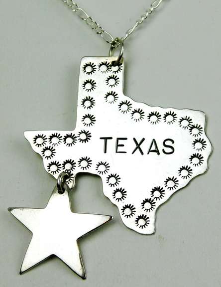 J. Slifka Sterling Texas Pendant & Chain