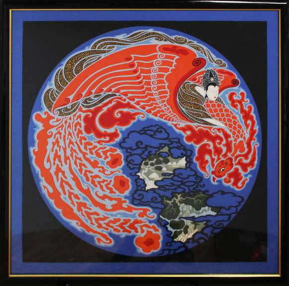 VERY RARE LIMIED EDITION ERTE DREAM VOYAGE (SILK SCARF) ERTE DREAM VOYAGE (SILK SCARF)