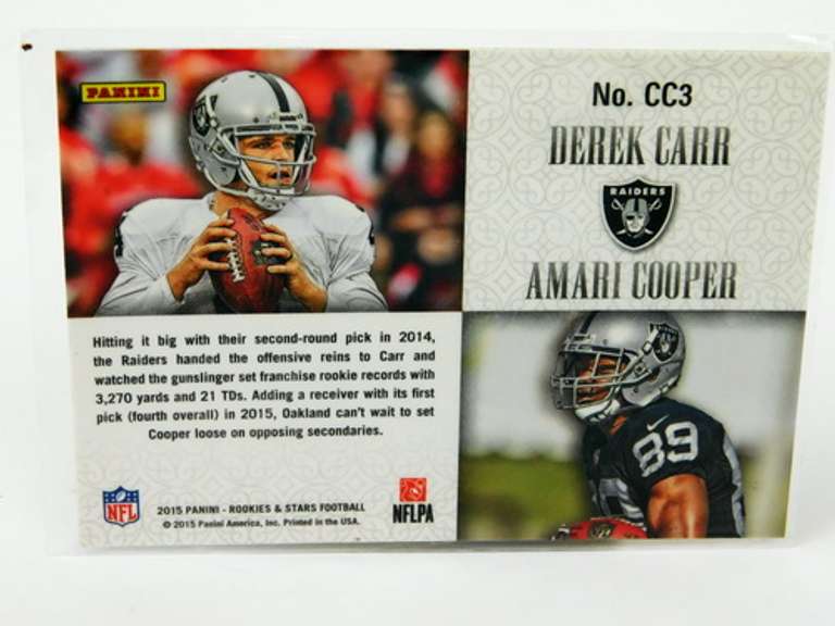 2015 Panini Crusade Rookies and Stars Football Card