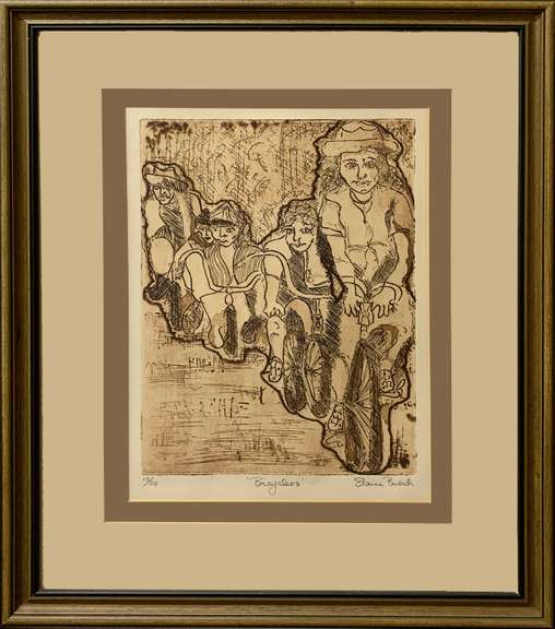 Vintage Limited-Edition Etching