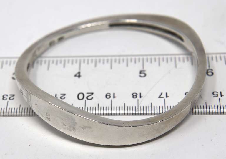 Vintage 925 Sterling Silver Bangle Bracelet