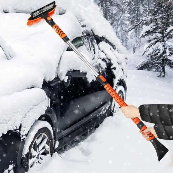 51 inch Extendable 3 IN 1 Snow Brush