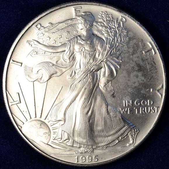 1995 American Silver Eagle.