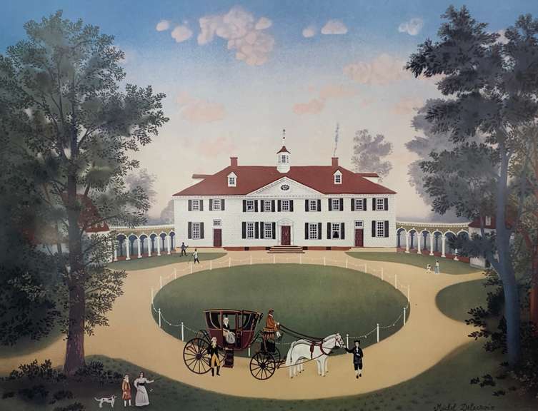 Michel Delacroix Framed Print